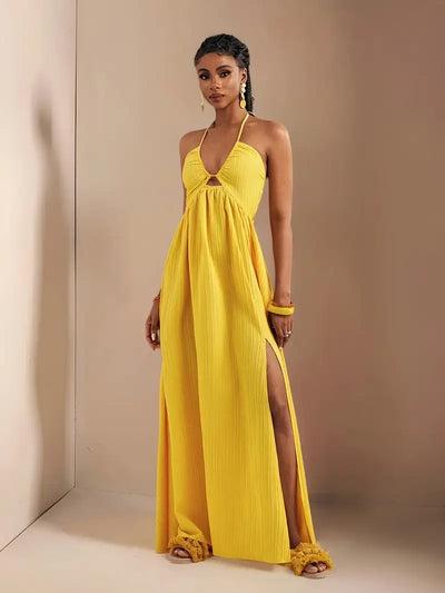 Sleeveless Evening Maxi Dress for Women