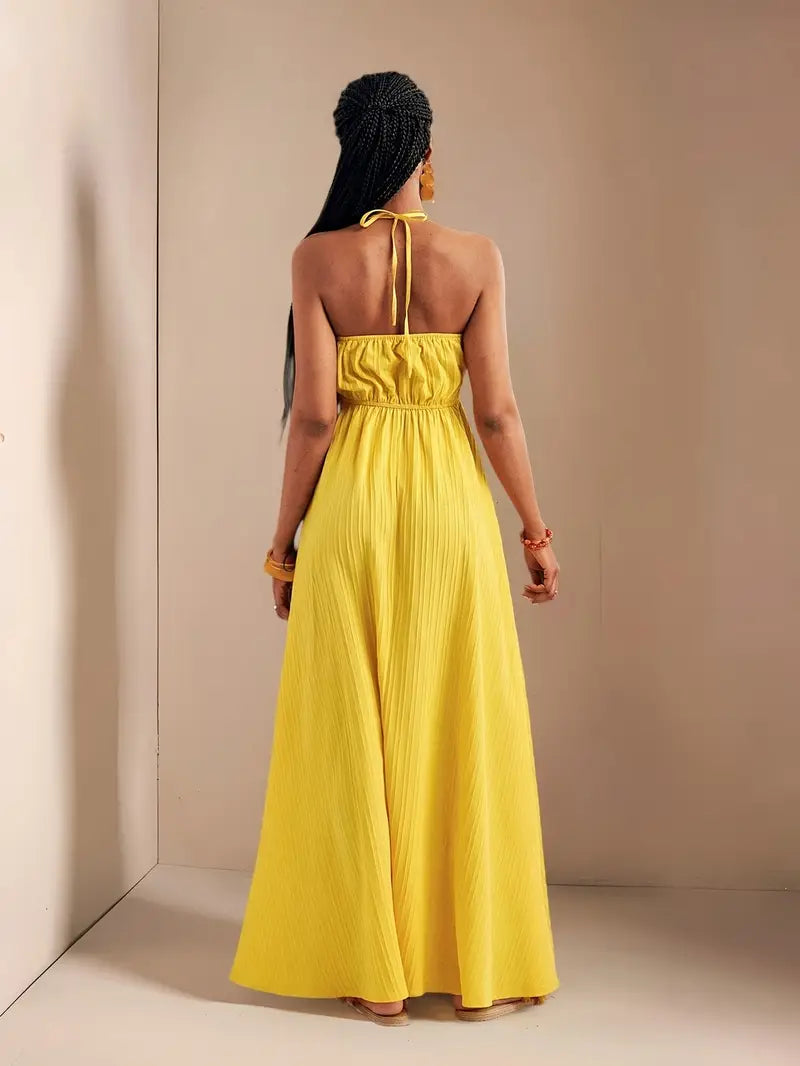 Sleeveless Evening Maxi Dress for Women