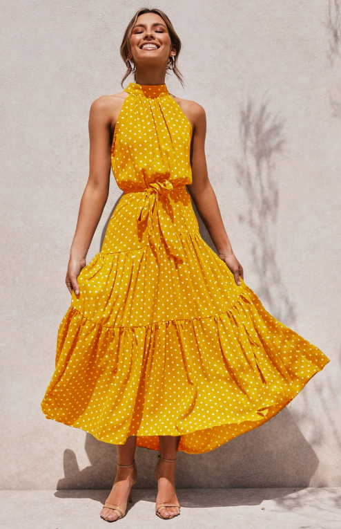 Wrap Midi Dress for Women
